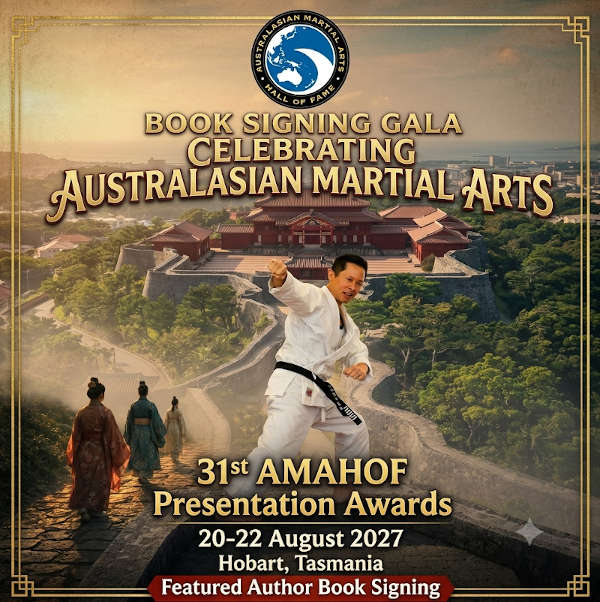 AMAHOF Author Event, Hobart, Tasmanaia, August 2027