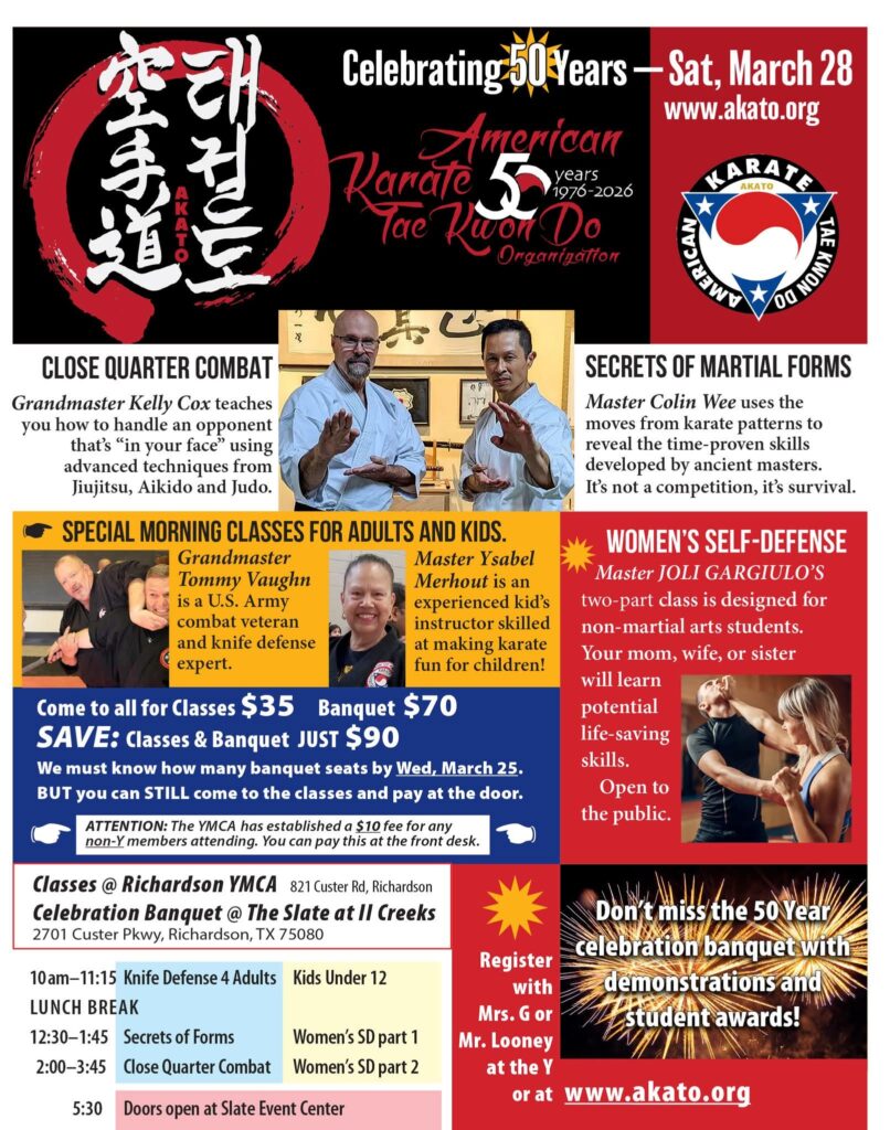 AKATO 50th Anniversary Annual 2026 in Dallas Texas