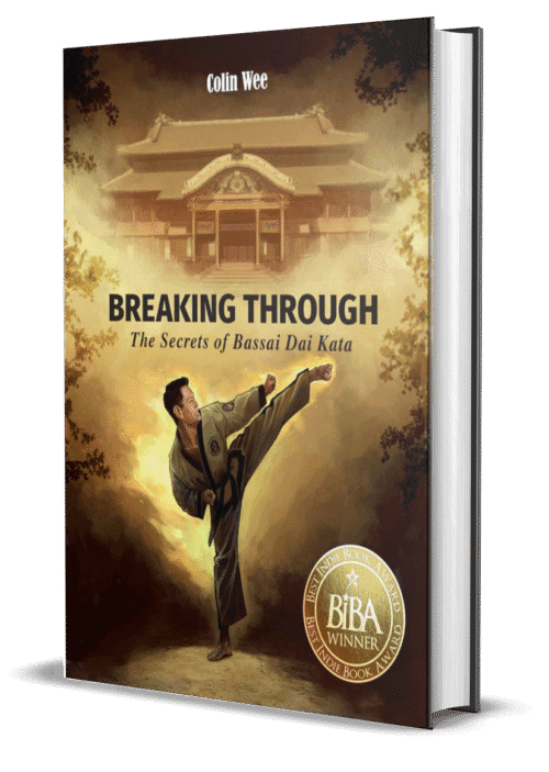 Breaking Through The Secrets of Bassai Dai Kata Book Cover with BIBA Award