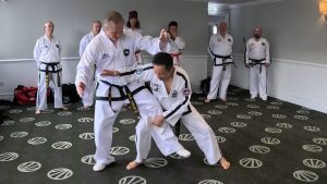 This ITF group shows that good training doesn't make them less good at Taekwondo. ApproachTKD Seminar in Aberdeen 2026.