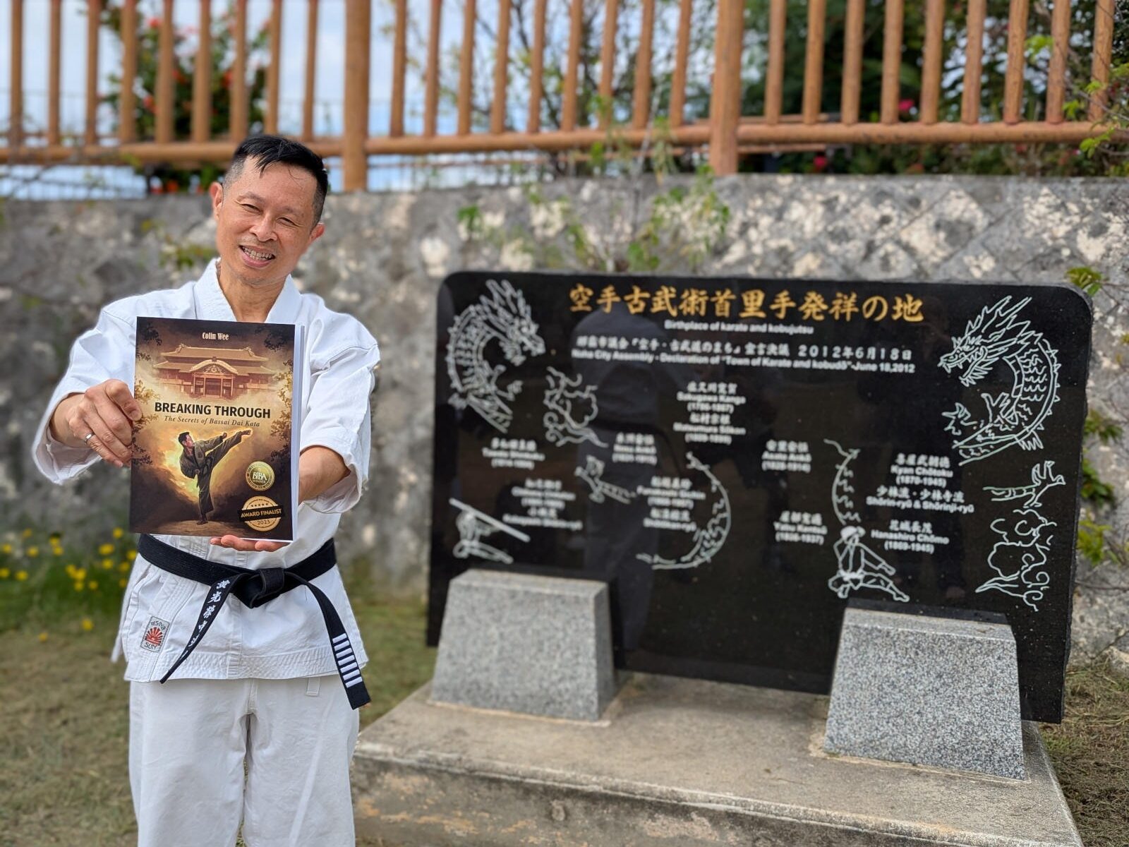 Colin Wee at Amagoidake Observatory in Naha, October 2026